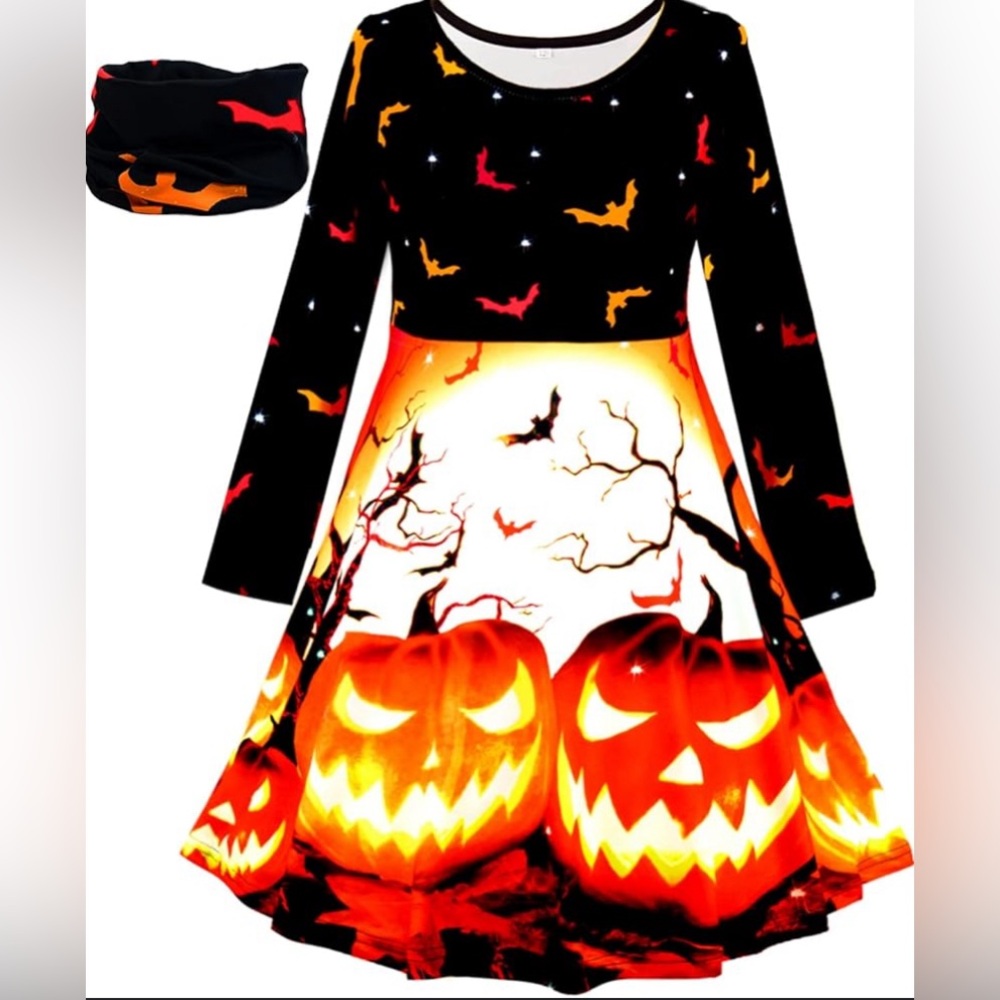 Girls Halloween Dress